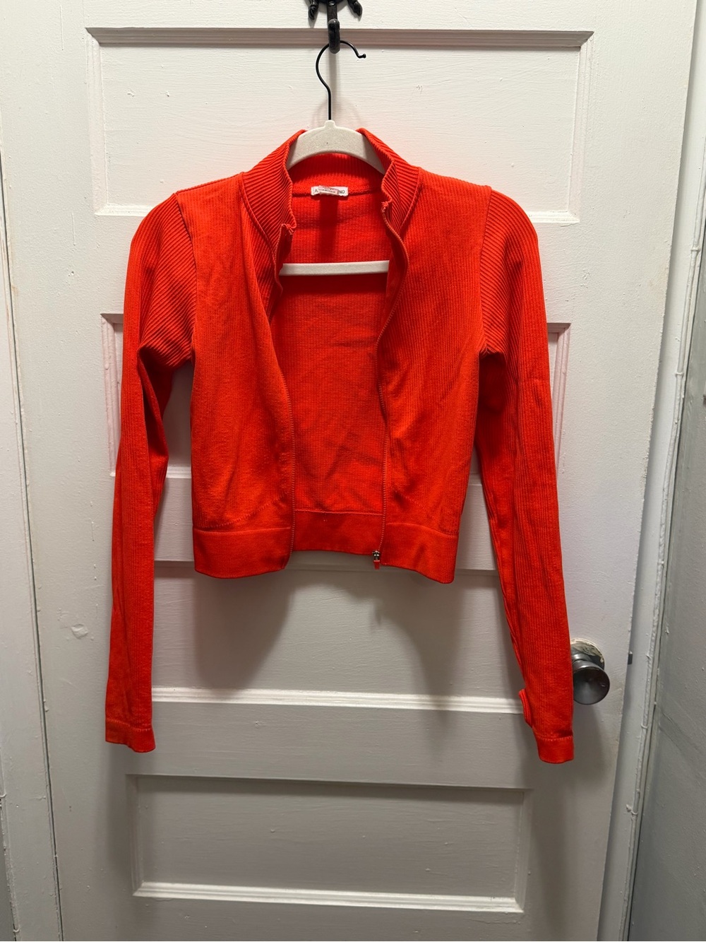Bright Orange Women's Zip-Front Jacket